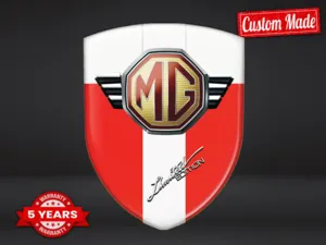 MG Domed Badges Durable Max Stylish Pro Performance
